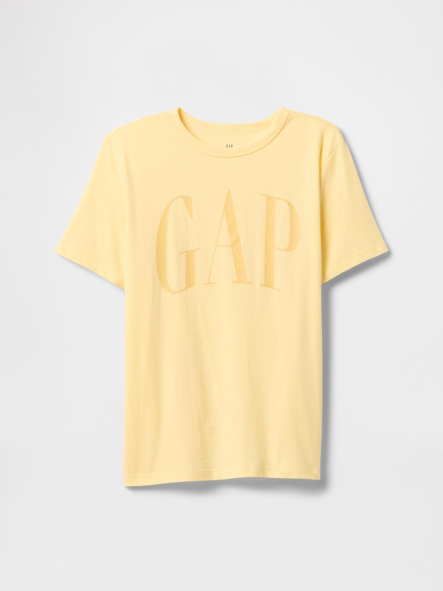 GAP Kids Gap Logo T-Shirt Pale Banana 12-0824Tcx 