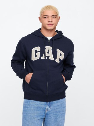 Gap logo moška jopa s kapuco
