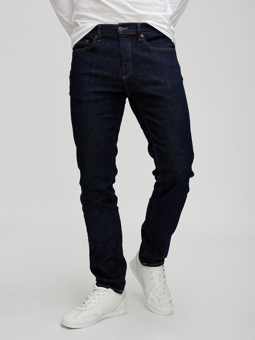 MEN'S GAP SKINNY Fit GapFlex Stretch Soft Wear Denim Jeans Dark Wash Rinse  *1B $18.52 - PicClick