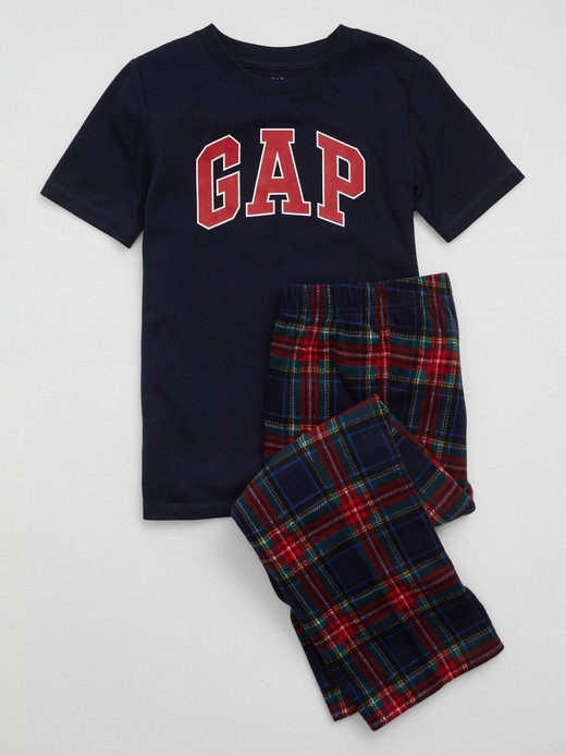 Image for Kids Recycled Gap Logo PJ Set from Gap