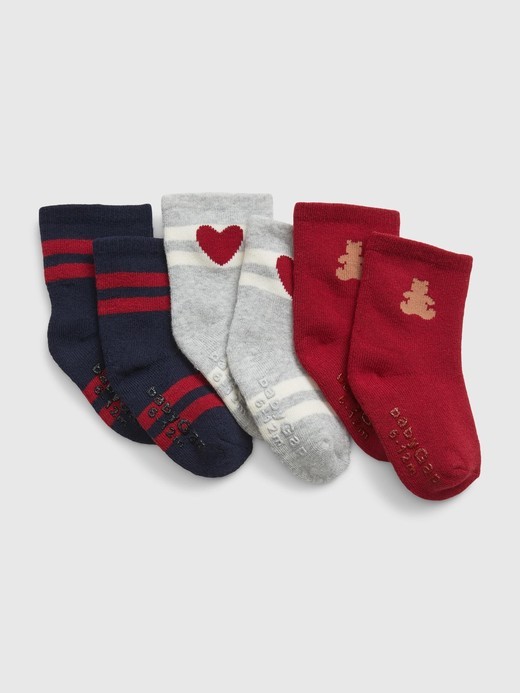Image for Baby Print Socks (3-Pack) from Gap