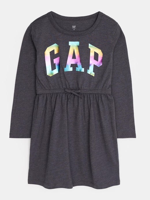 Slika za Gap logo obleka z dolgimi rokavi za deklice od Gap