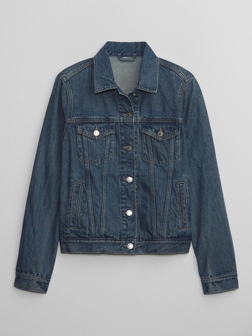 Image for Icon Denim Jacket with Washwell from Gap