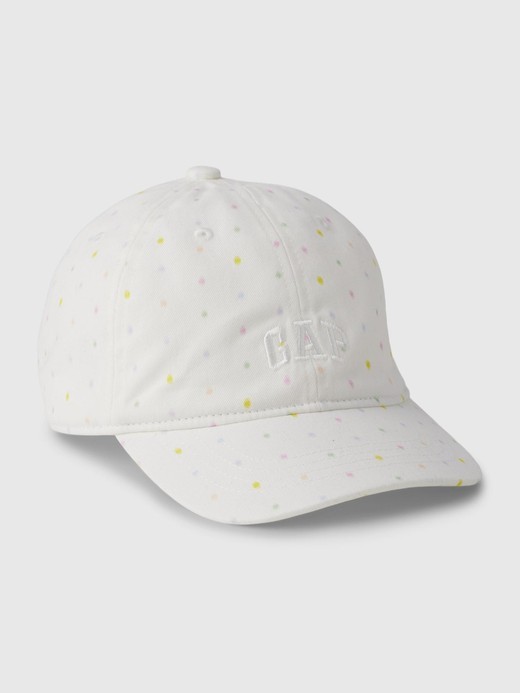 Image for Kids Organic Cotton Gap Arch Logo Baseball Hat from Gap