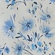 Večbarvna - Blue/White Floral