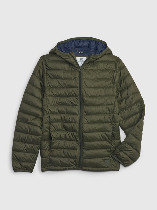 Image for Kids 100% Recycled Lightweight Puffer Jacket from Gap