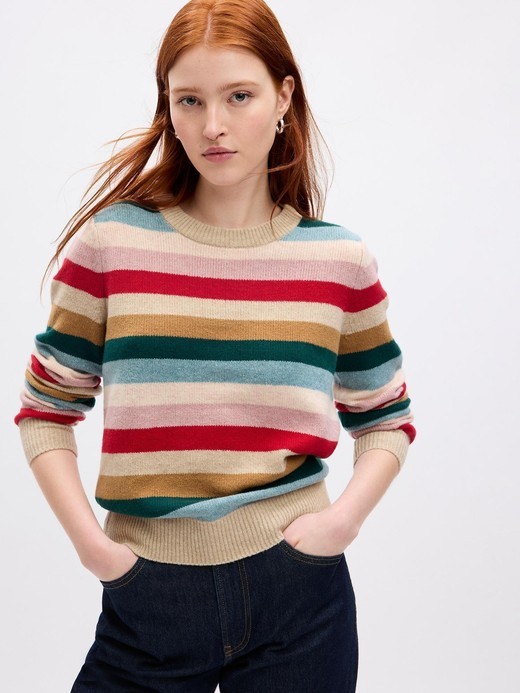 Image for CashSoft Crewneck Sweater from Gap
