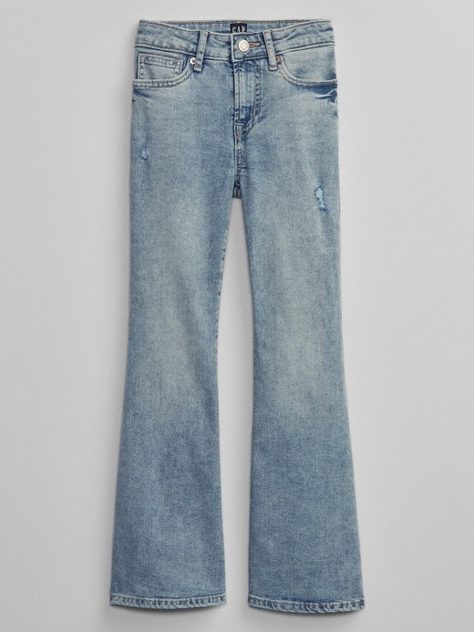 Image for Kids High Rise Flare Jeans with Washwell from Gap