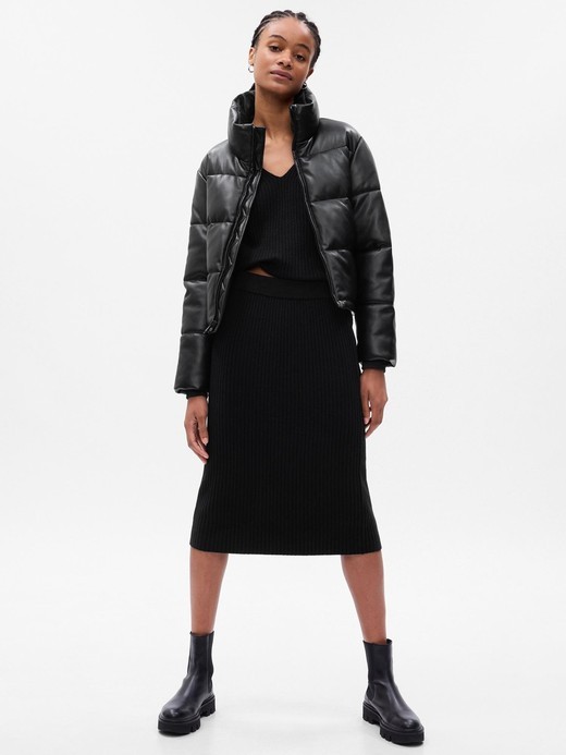 Image for Big Puff Cropped Jacket from Gap