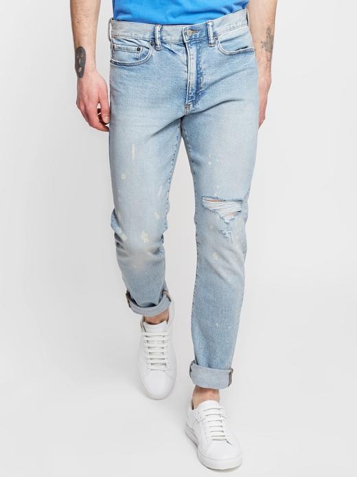 Slika za Moške slim taper jeans hlače od Gap