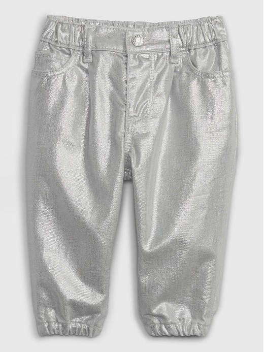 Image for Baby Metallic Bubble Jeans with Washwell from Gap