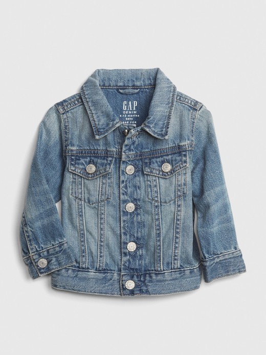 Image for Baby Organic Cotton Icon Denim Jacket from Gap