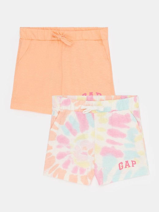 Image for babyGap Gap Logo Pull-On Shorts (2-Pack) from Gap