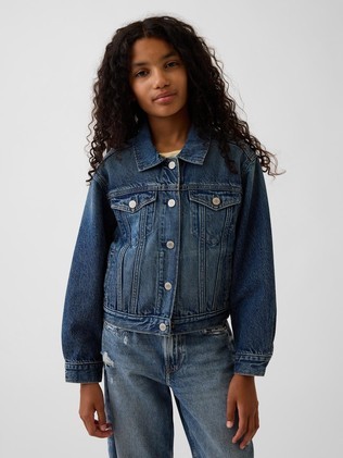 Icon denim jakna za deklice