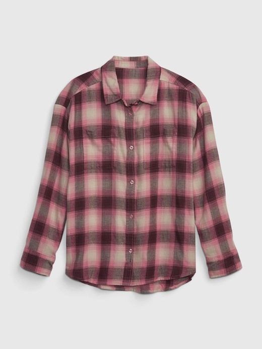 Image for Kids Flannel Shirt from Gap