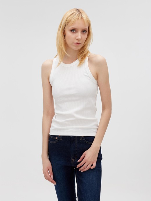 Image for Ribbed Tank Top from Gap