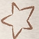 Črna - White Star Print