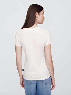 GAP Gap × Disney Logo T-Shirt New Off White V2 3