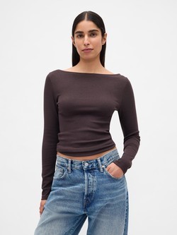 Modern Boatneck T-Shirt