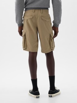 GAP Moške cargo kratke hlače Rjava - Iconic Khaki 4