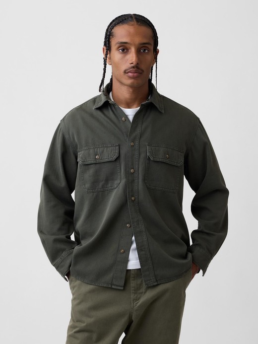 Slika za Moška relaxed fit denim srajca od Gap