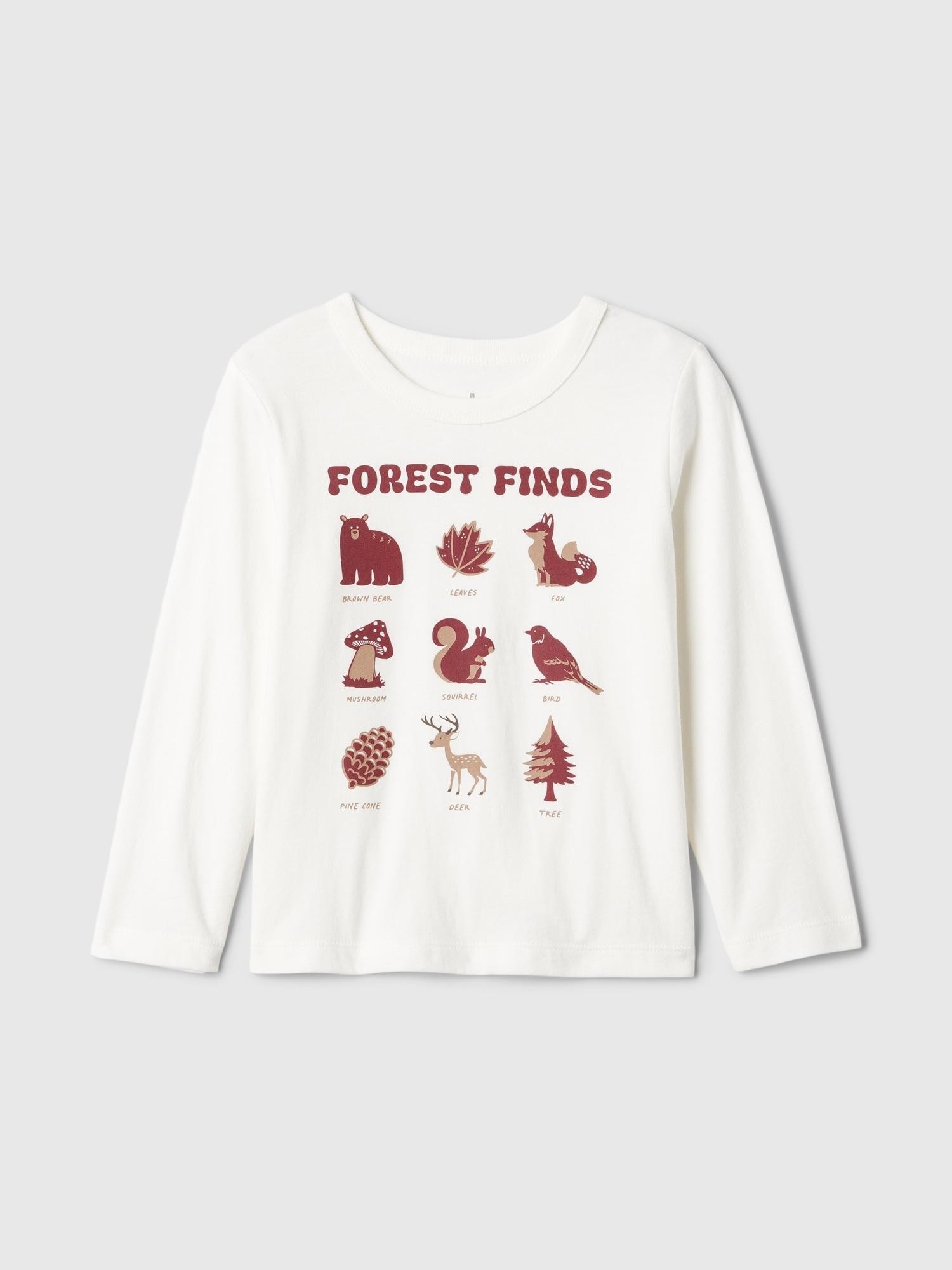 GAP babyGap Mix and Match Graphic T-Shirt New Off White 