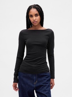 Modern Boatneck T-Shirt