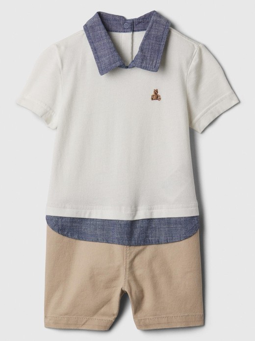Image for Baby Polo Romper from Gap