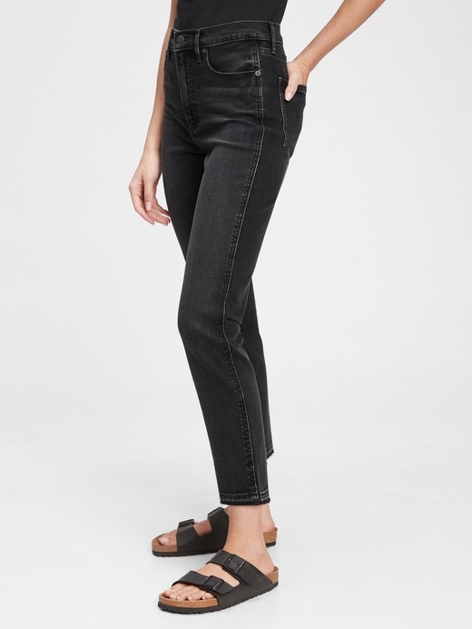 Slika za Ženske vintage slim jeans hlače z visokim pasom od Gap