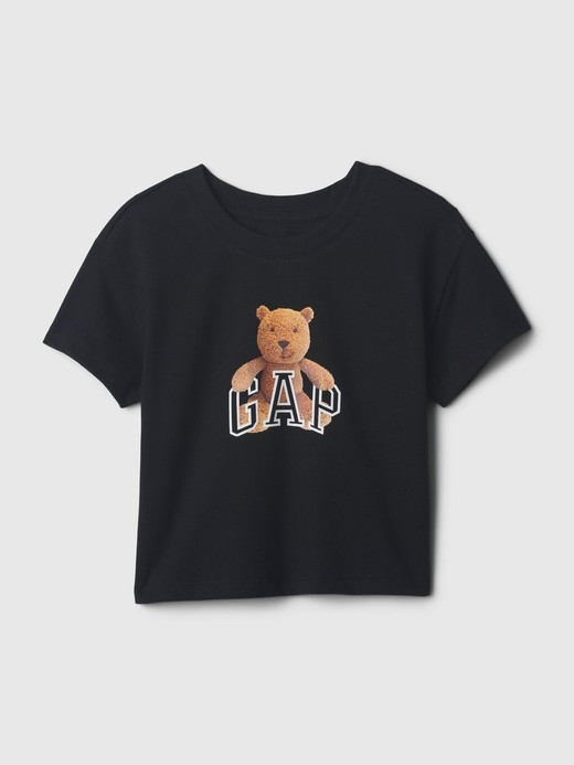 Image for Toddler Organic Cotton Brannan Bear Arch Logo T-Shirt from Gap