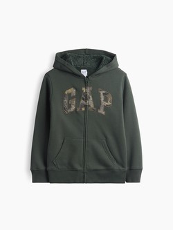 Gap logo podložena jopa s kapuco za dečke
