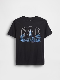 Gap logo majica s kratkimi rokavi za dečke