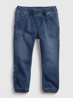 Toddler Everyday Denim Joggers with Washwell™