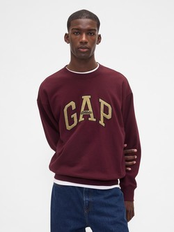 Gap logo moški oversized pulover