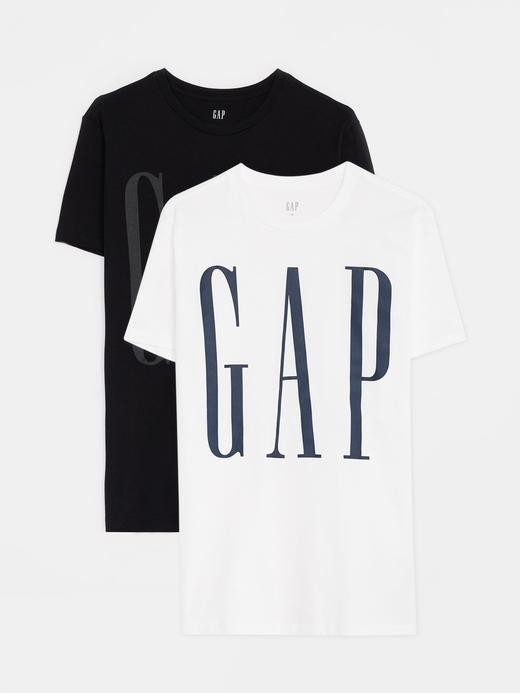 Slika za Paket 2 Gap logo moških majic s kratkimi rokavi od Gap
