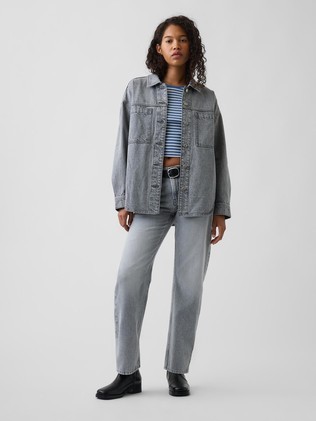Ženske straight fit jeans hlače z zožanimi hlačnicami