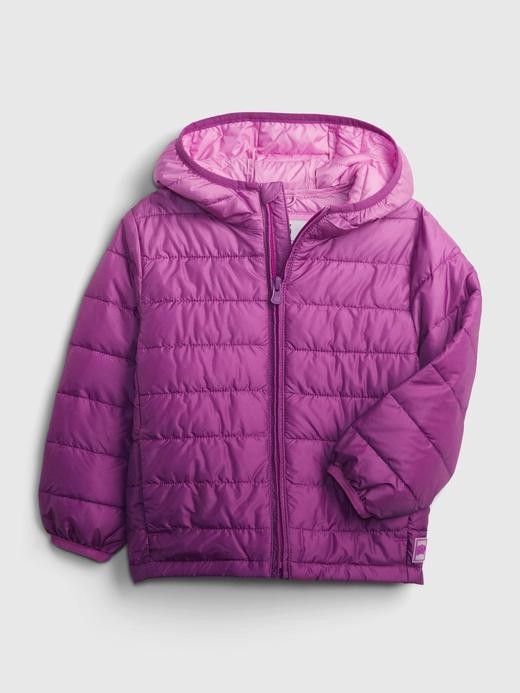 Image for Toddler Dip-Dye Cold Control Recycled Puffer Jacket from Gap