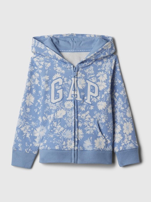 Image for babyGap Logo Zip Hoodie from Gap