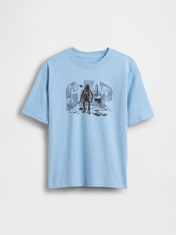 Gap logo relaxed fit majica s kratkimi rokavi za dečke