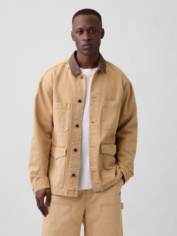 Boxy Denim Chore Jacket