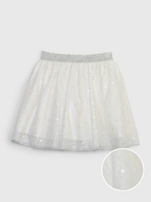 Image for Toddler Metallic Dot Tulle Skirt from Gap