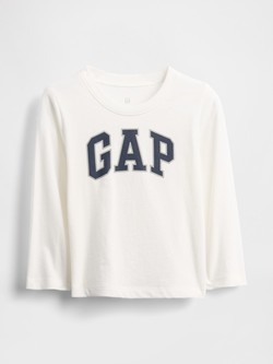 Gap logo majica z dolgimi rokavi za malčke