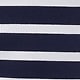 Navy Blue & White Stripe