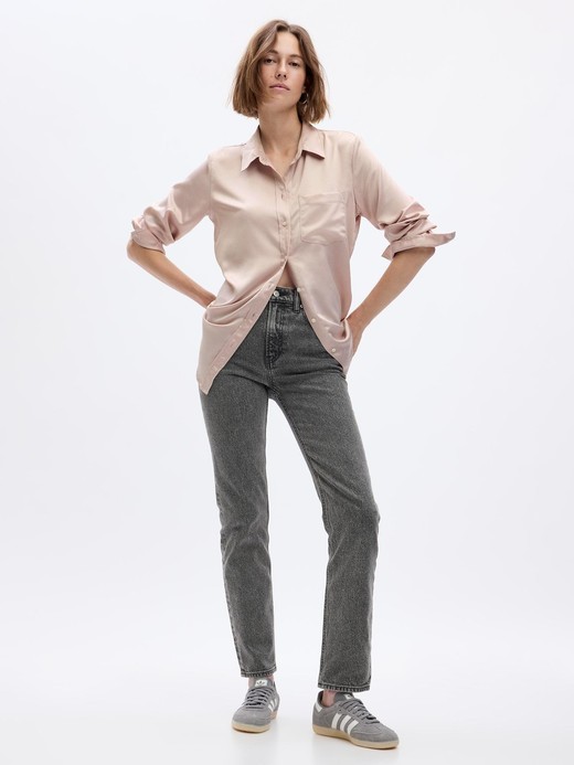 Image for Satin Shirt from Gap
