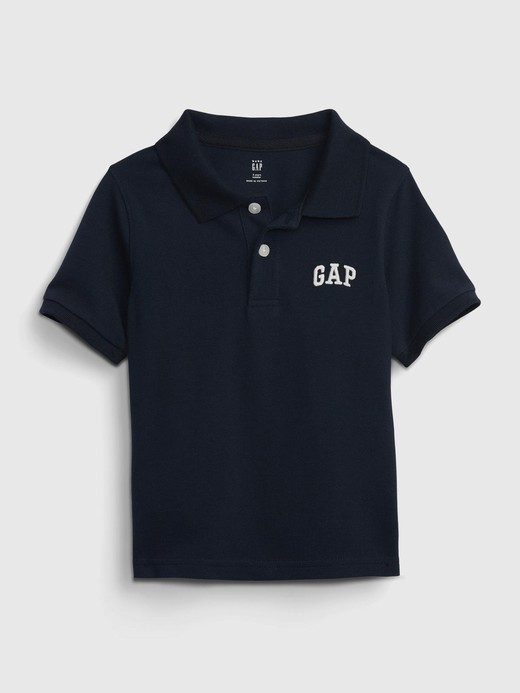 Image for Toddler Cotton Pique Polo from Gap