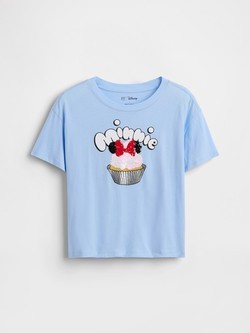 GapKids × Disney majica z bleščicami za deklice
