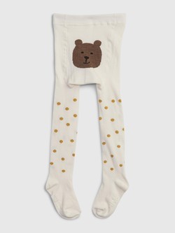 Toddler Metallic Brannan Bear Tights