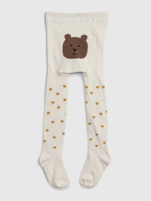 Image for Toddler Metallic Brannan Bear Tights from Gap