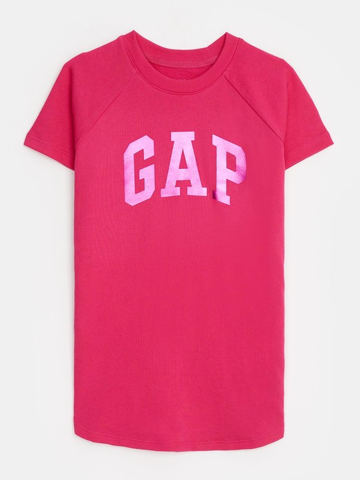Slika za Gap logo obleka s kratkimi rokavi za deklice od Gap
