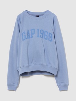 Gap logo ženski pulover z raglan rokavi